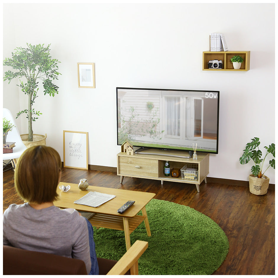 横幅180cm テレビ台 日本製 完成品 天然木 ローボード カナタ 180