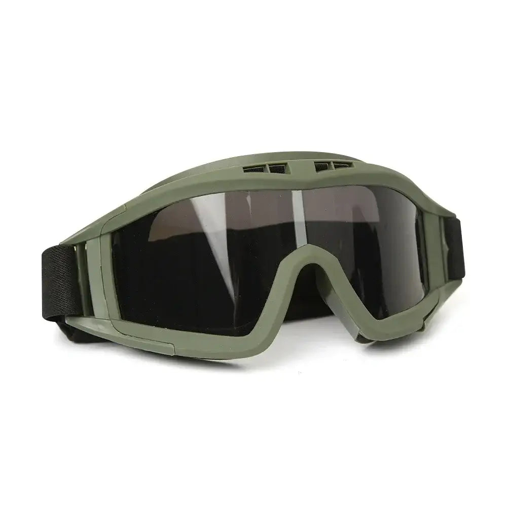 JSJM Tactical Airsoft Goggles with 3 Lenses