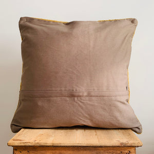 Coussin Chanvre Moutarde 2