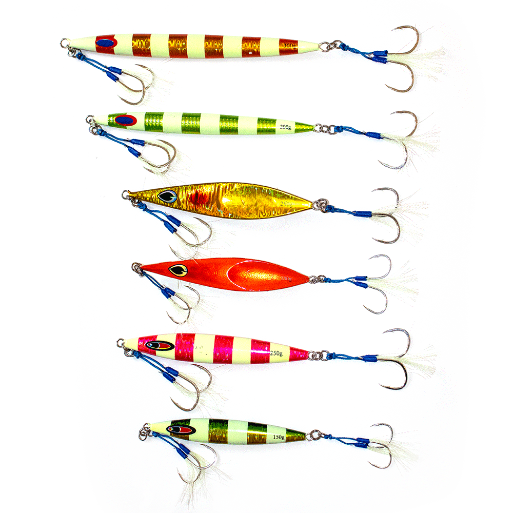 Image of FSF Slow Pitch Jig Combo Multi Burst 6-pack