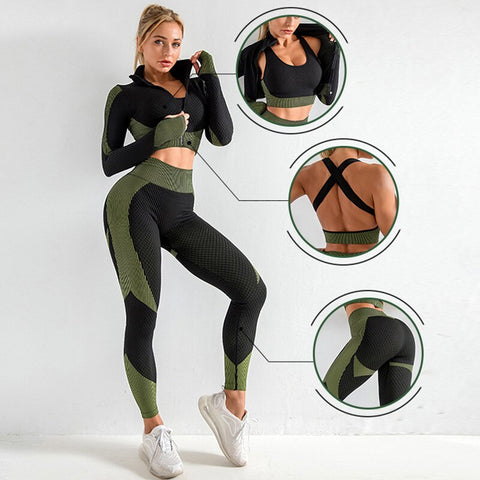 conjunto inverno feminino esportivo para academia