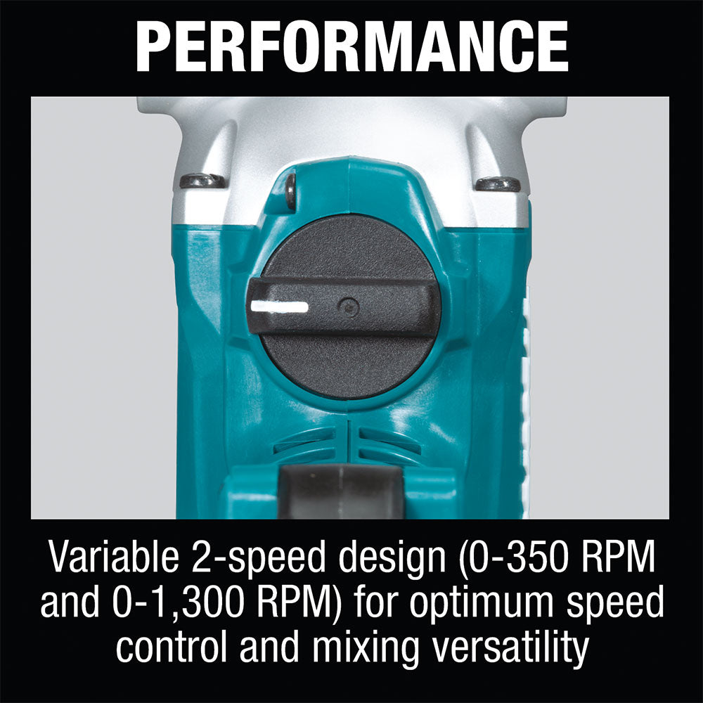 Makita XTU02T 18V LXT 1/2" Mixer Kit, bag (5.0Ah) - Image 12
