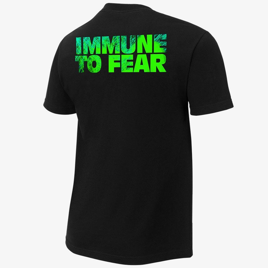 Jeff Hardy Immune To Fear Alternate Mens Wwe Authentic T Shirt 