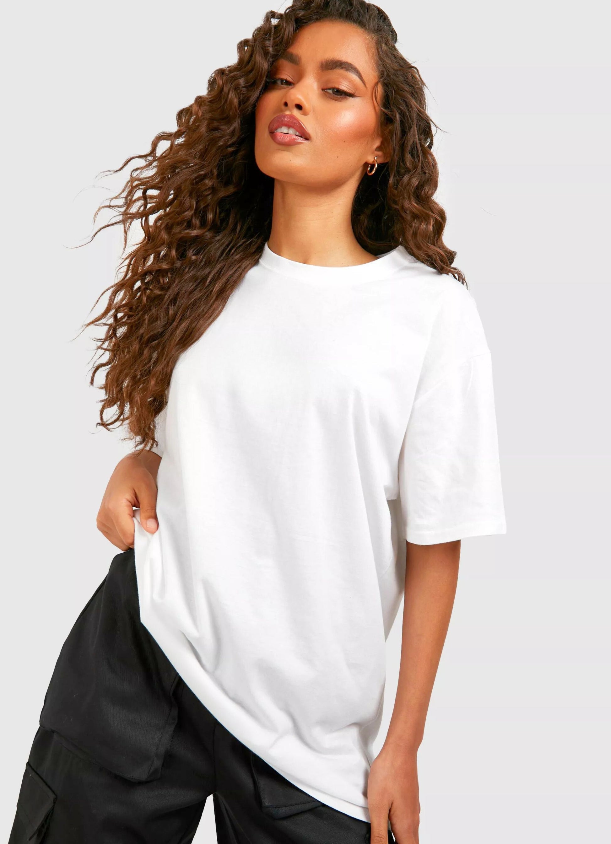 Plain White Oversized T-shirt