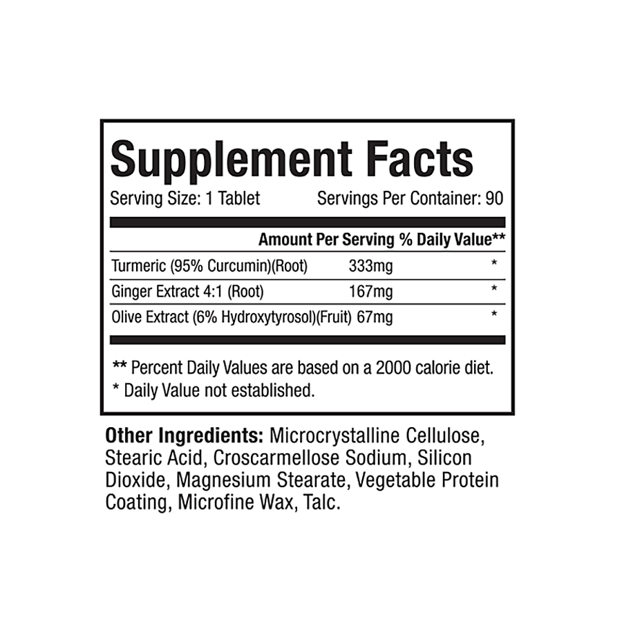 Dr. Sears' Zone Joint Support - Supplement Facts