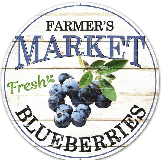 Farmer's Market Strawberries, Metal Sign, and Ribbon Set – Wreaths Of  Circle Creek