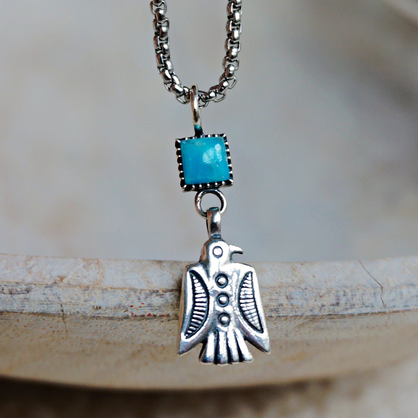 Thunderbird Turquoise Ring – SOWELL JEWELRY