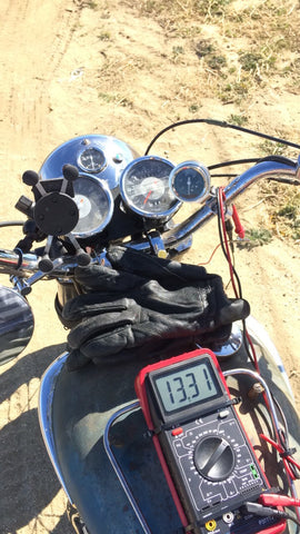 Checking Zener Diode Voltage With A Multi-Meter On Gas Tank