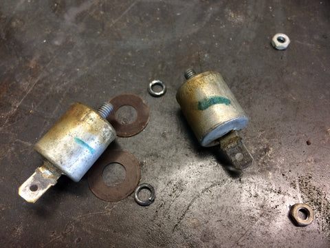 Old Lucas 6CA Condensors