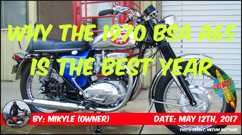 1970 BSA A65 Lightning