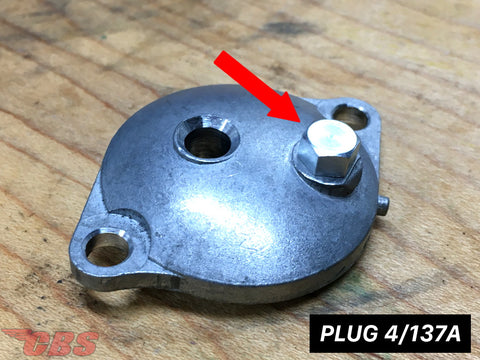 4/137A Amal Choke Blanking Plug