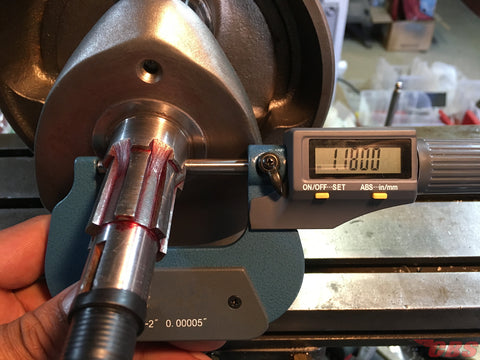 Crank Journal Specs - Drive Side