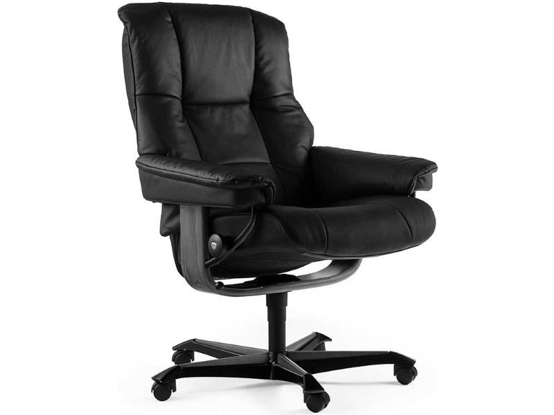 Stressless Mayfair M Home Office Chair Paloma Black The Bear