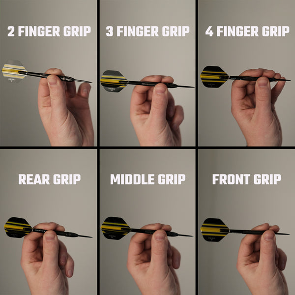 Different Dart Grips