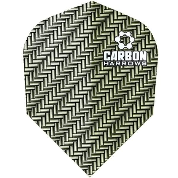 Harrows Carbon Dart Flights - Standard Shape