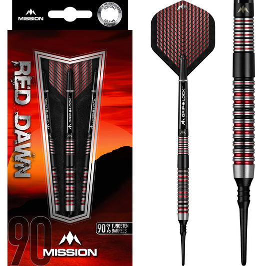 28g Quantum Pink Bomb Tungsten Darts Set, Pink Quantum Flights