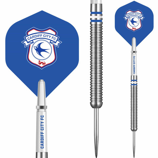 Cardiff City FC - Official Licensed - Dart Flights - No2 - Std - F1 