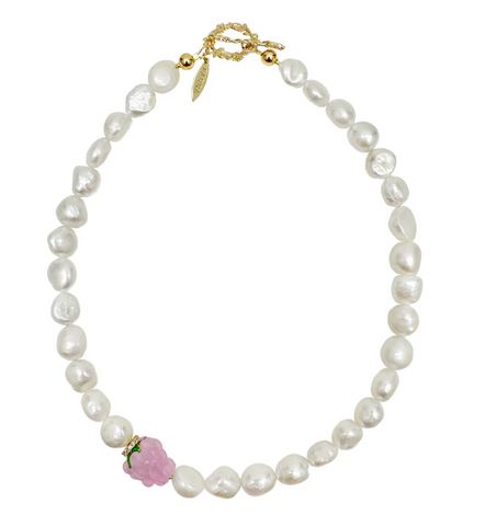 Farra Jewelry Irregular Freshwater Pearl Necklace