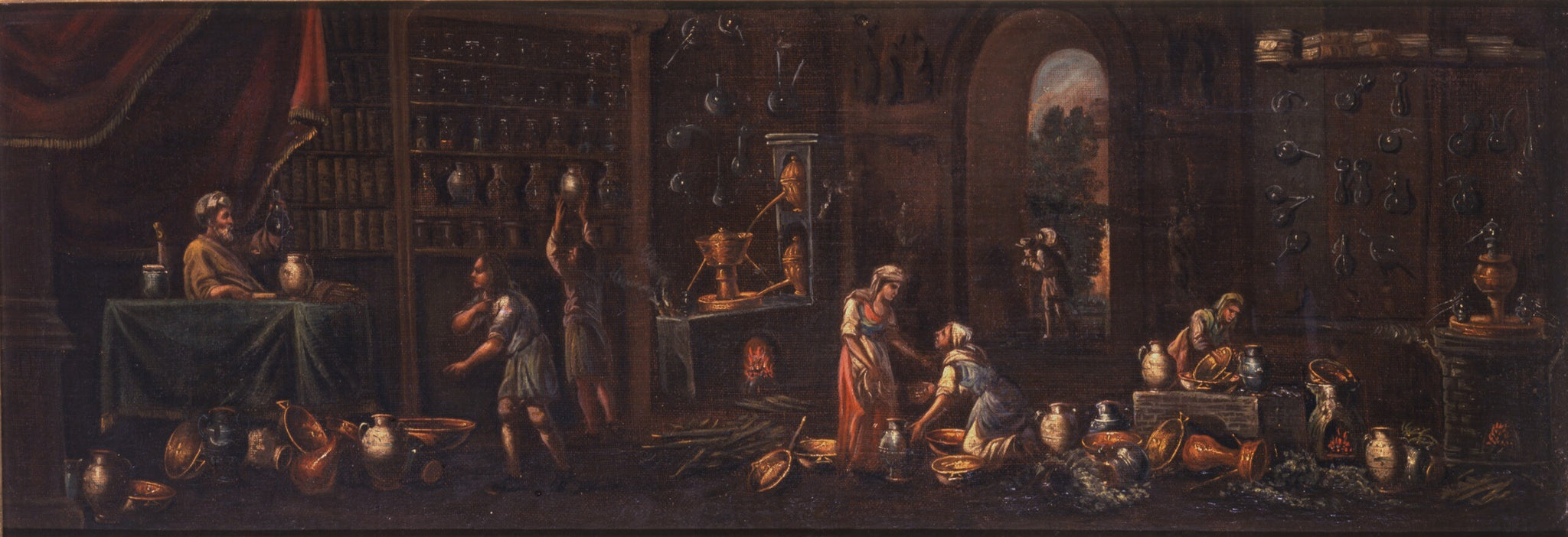 Italian pharmacy in 18th century