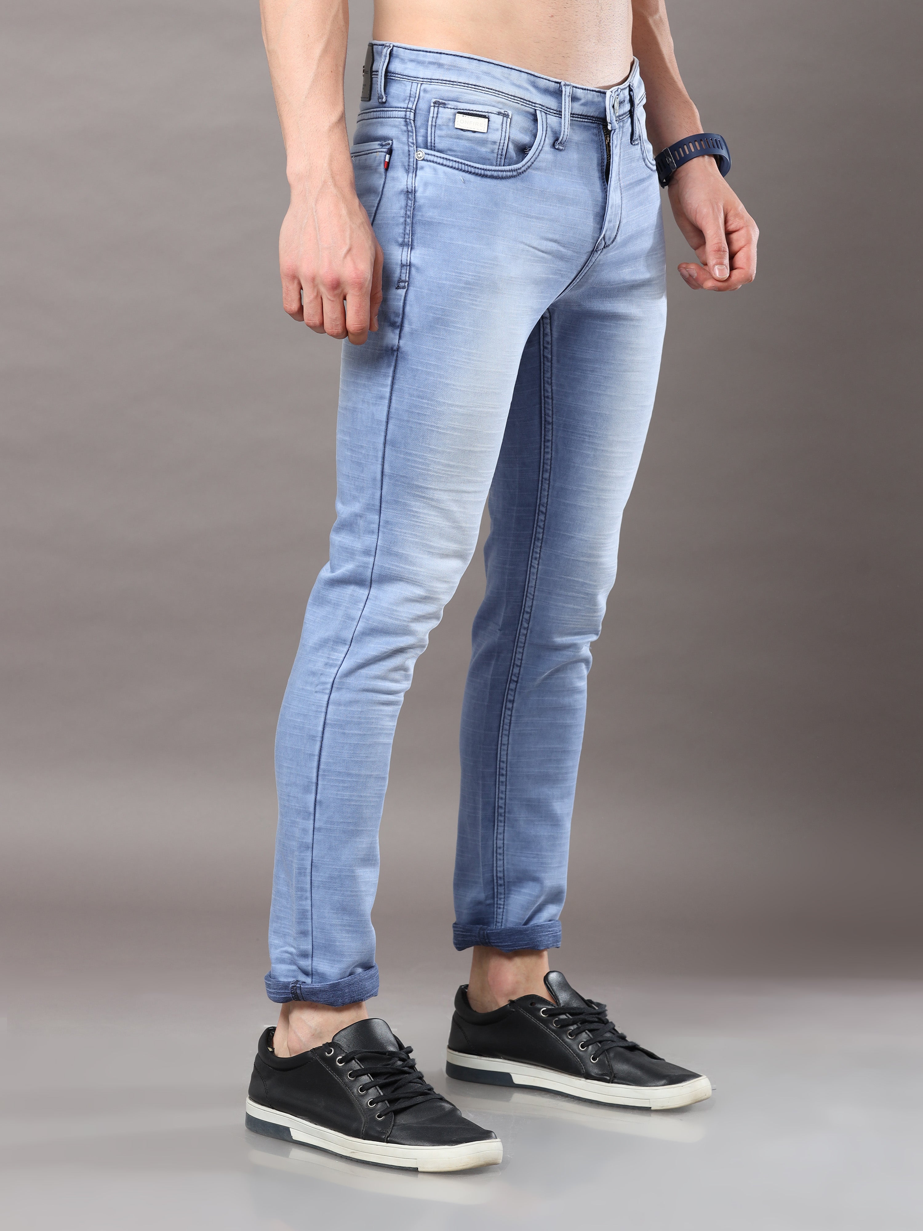 Stone Bleach Washed Denim Jeans | Italian 13oz Organic Cotton - ASKET