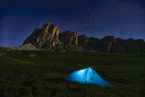 Tent at Night 