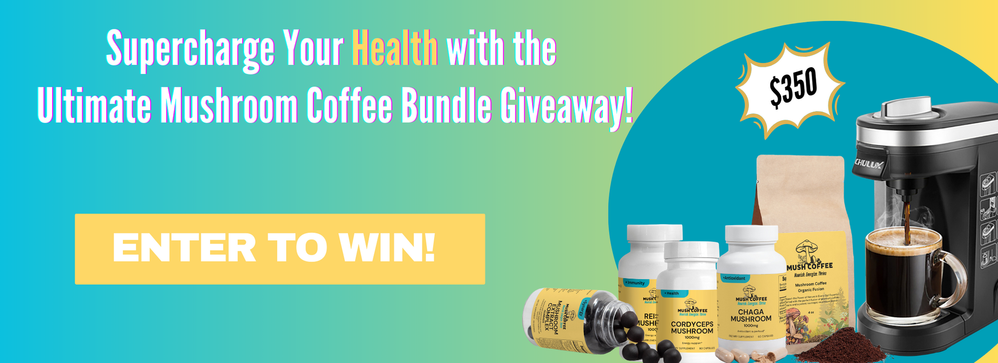 Win our Mush Coffee Bundle Giveaway