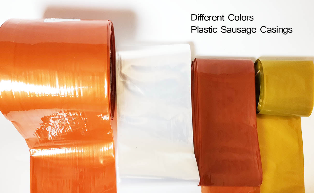 siscci different colors plastic sausage casings