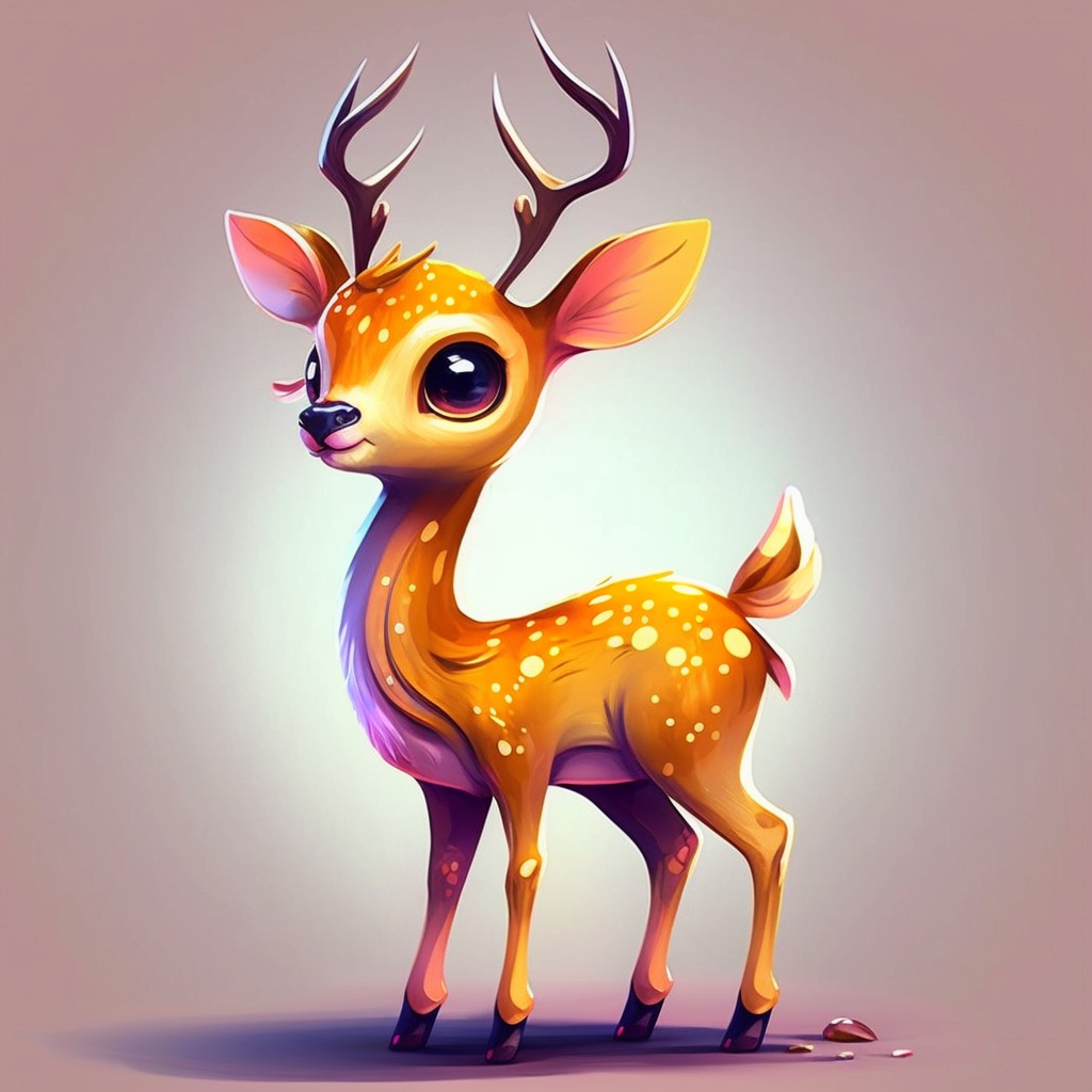 AI Midjourney Prompt for Colorful Cartoon Animal – The AI Prompt Shop