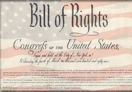 page listing bill of rights