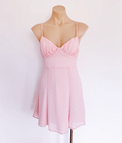 cute pink summer dress