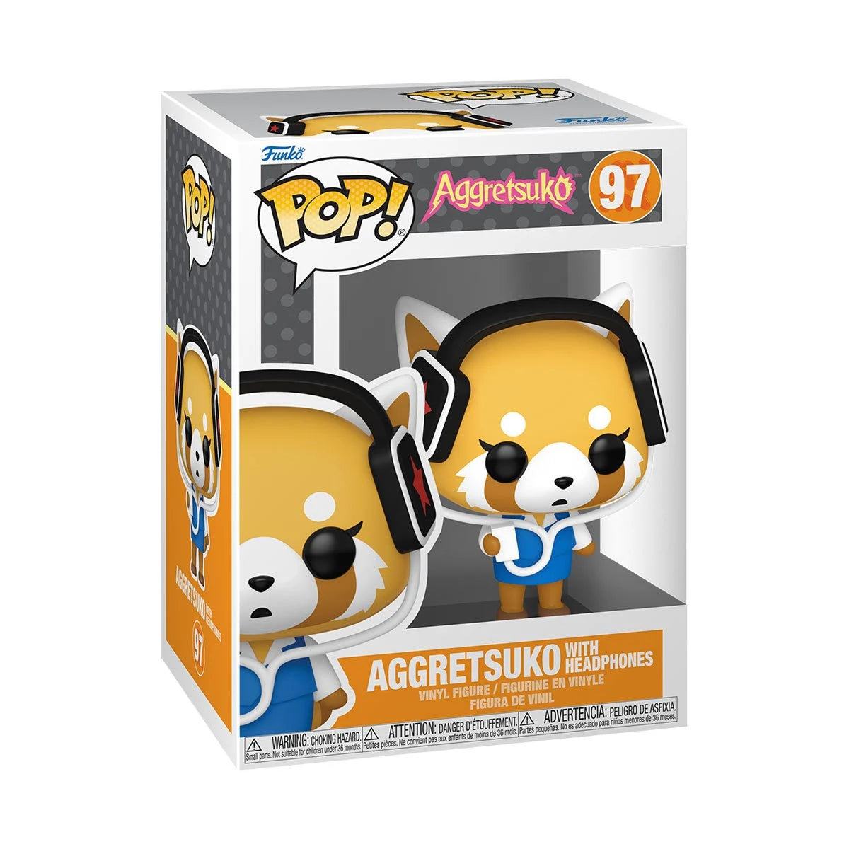 Sanrio - Aggretsuko with Headphones #97