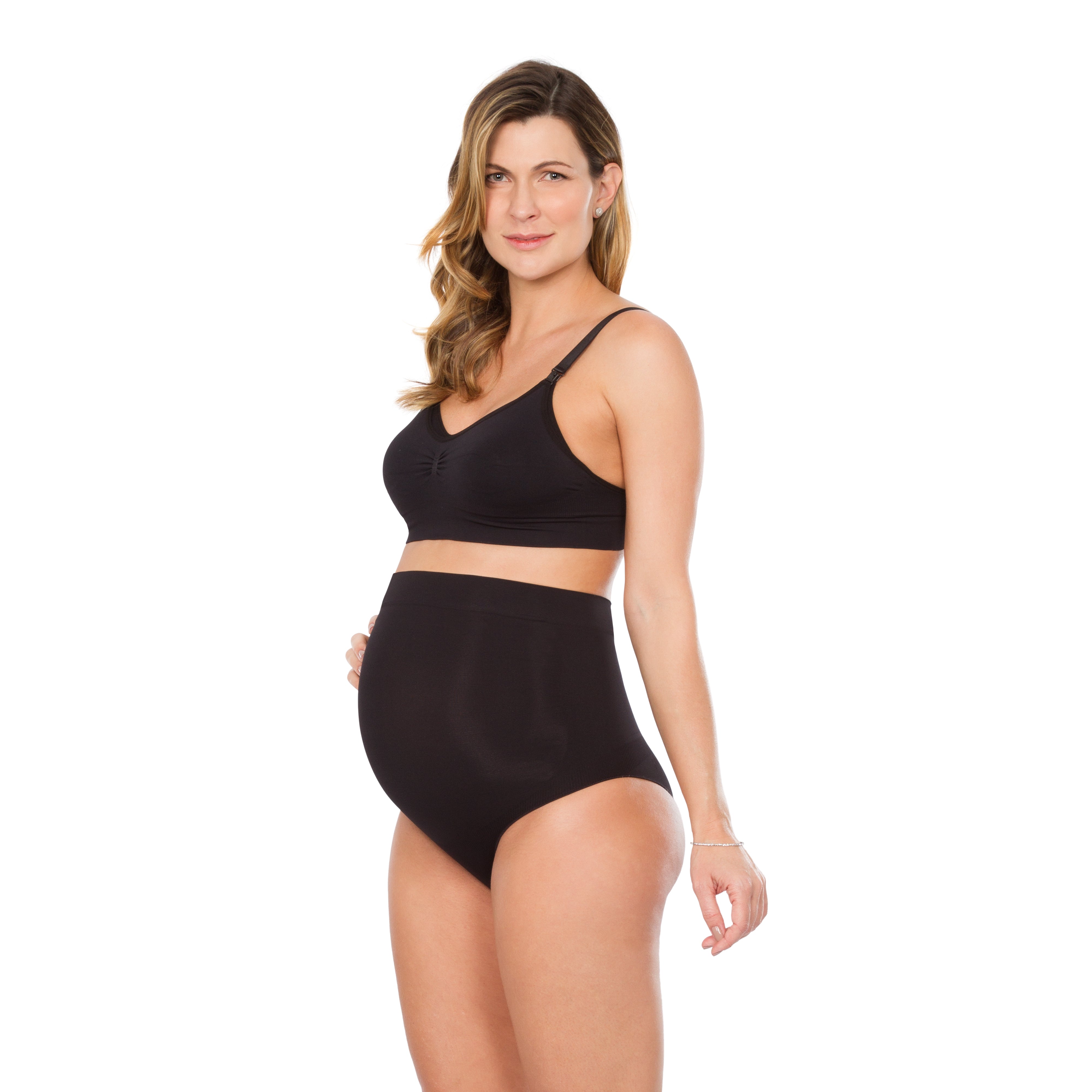 Underwear Women Openable Feeding Nursing Bra Pregnant Pregnant women solid  color front buckle thin ed nursing bra XXXXXXXXXXL 95B 