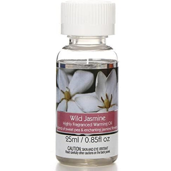 Hosley Set of 5, 55 ml Sweet Pea Jasmine Fragrance Warming Oils