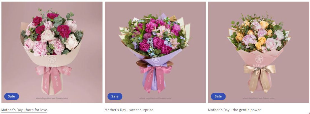 hfflora Mother's Day bouquets