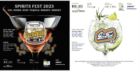 Gin Fest & Spirits Fest Hong Kong 2023