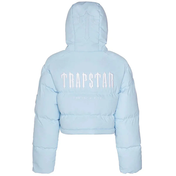 Trapstar Decoded Hooded Puffer 2.0 Jacket , Color Black