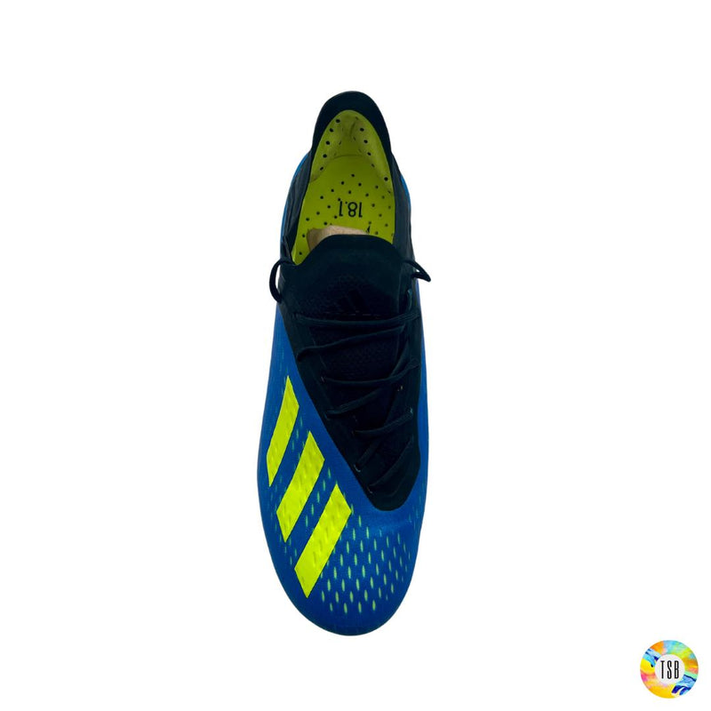 Cortar Donación Surrey Adidas X 18.1 Firm Ground - Blue/Yellow/Black – TopSpecBoots