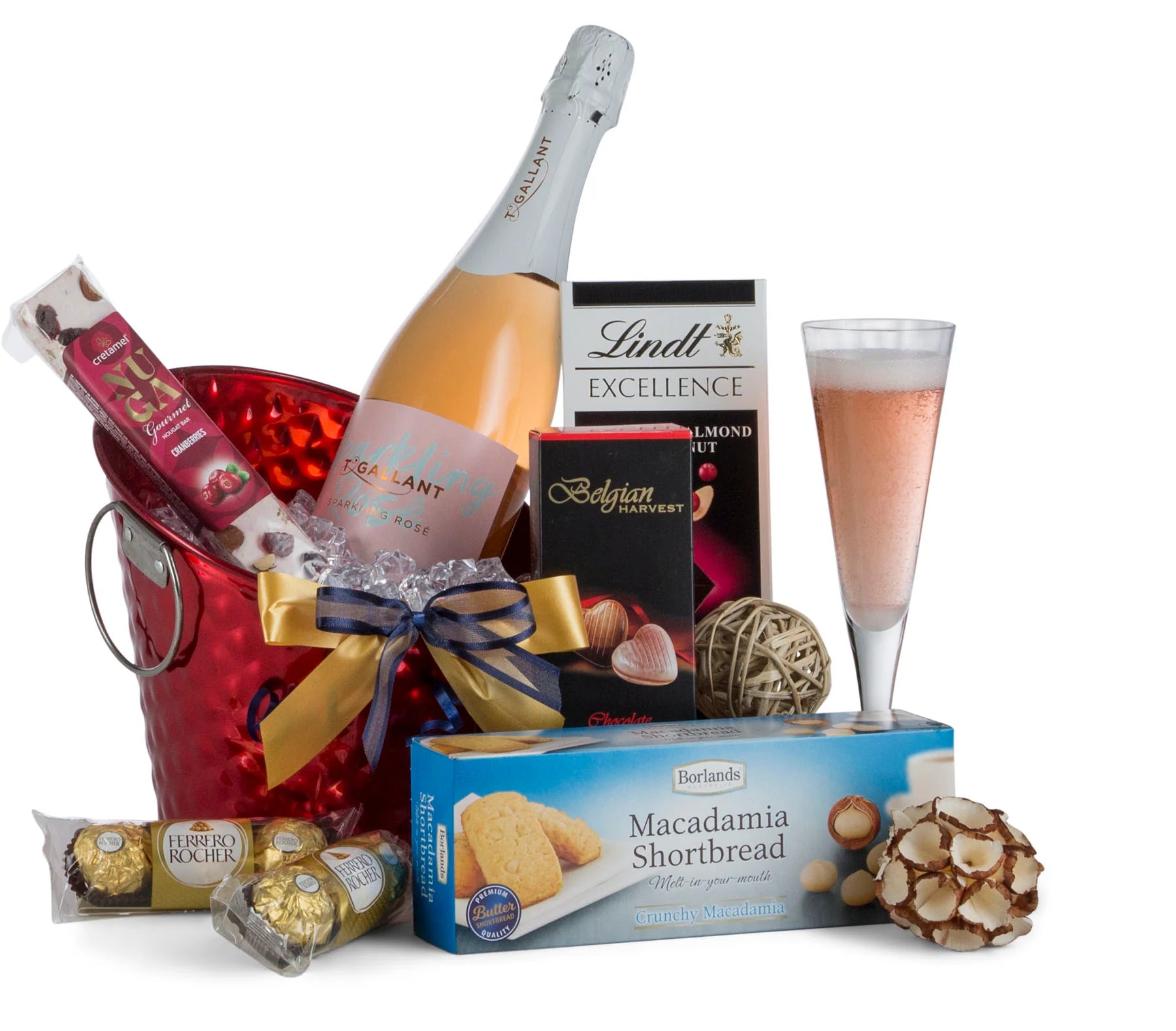 Sparkling and Chocolates gift hamper