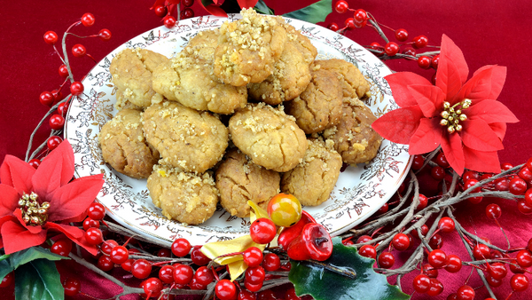 Melomakarona (Greek Christmas Cookies)