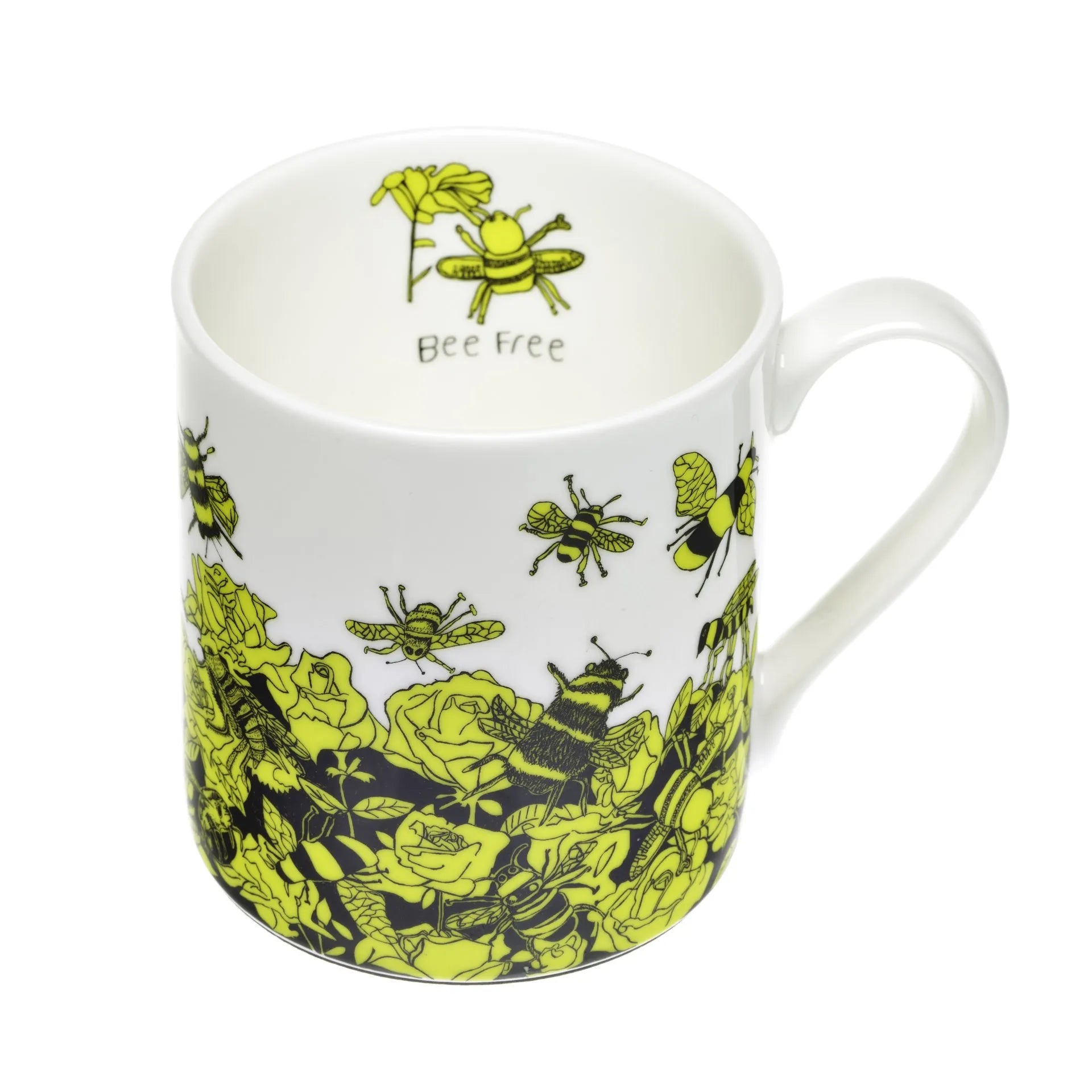 bee free bone china mug
