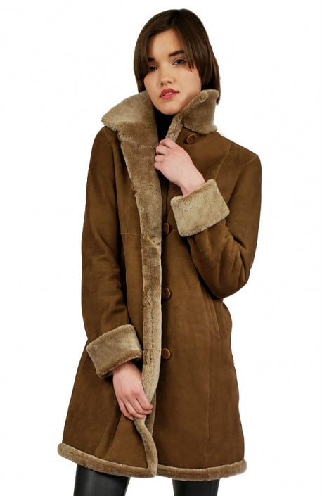 Shearling Coat - Sheepskin Coat – sheepskinleathers