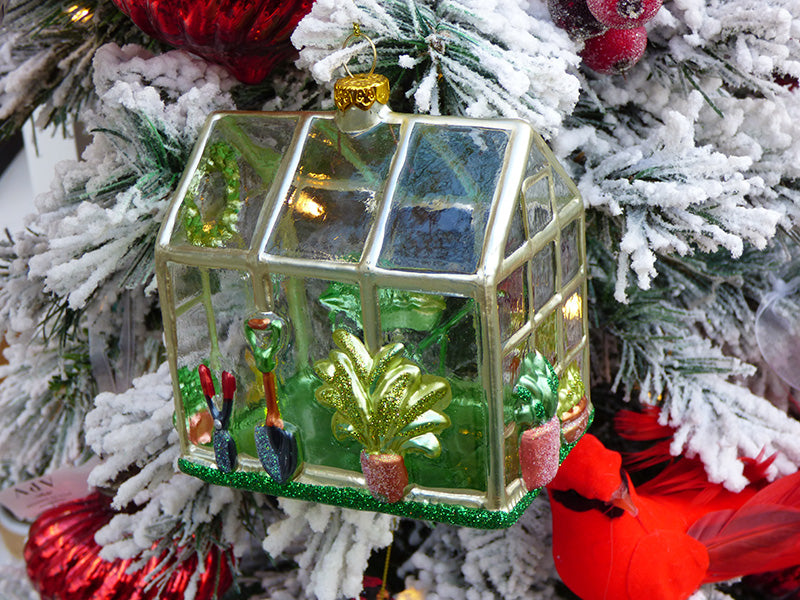 Christmas Tree Ornament - Glass Greenhouse