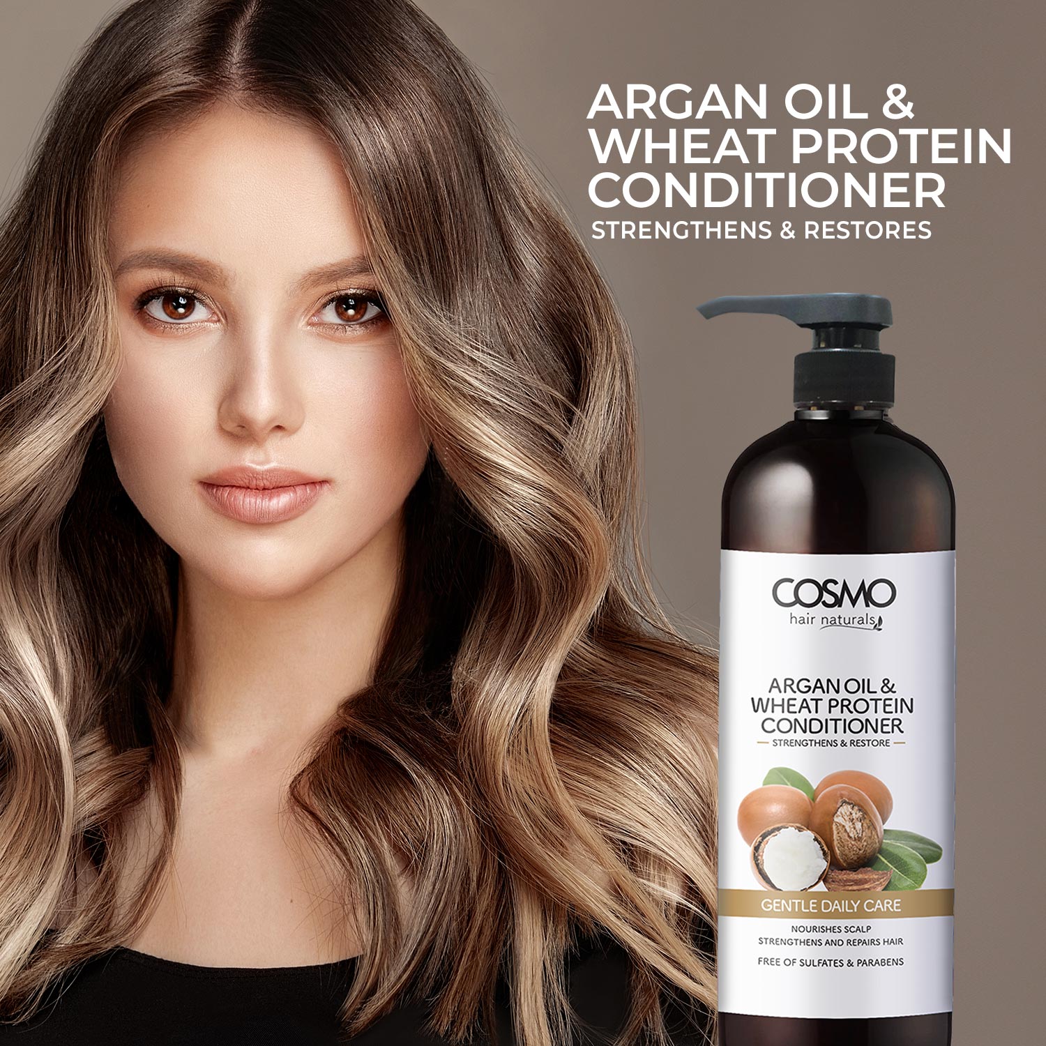 Nuzen Herbal Hair oil 250ml  Protein Shampoo 200ml  NuZenHerbal