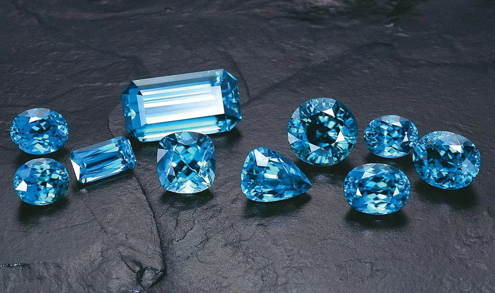 Blue Zircon Image Via Geologyscience.com
