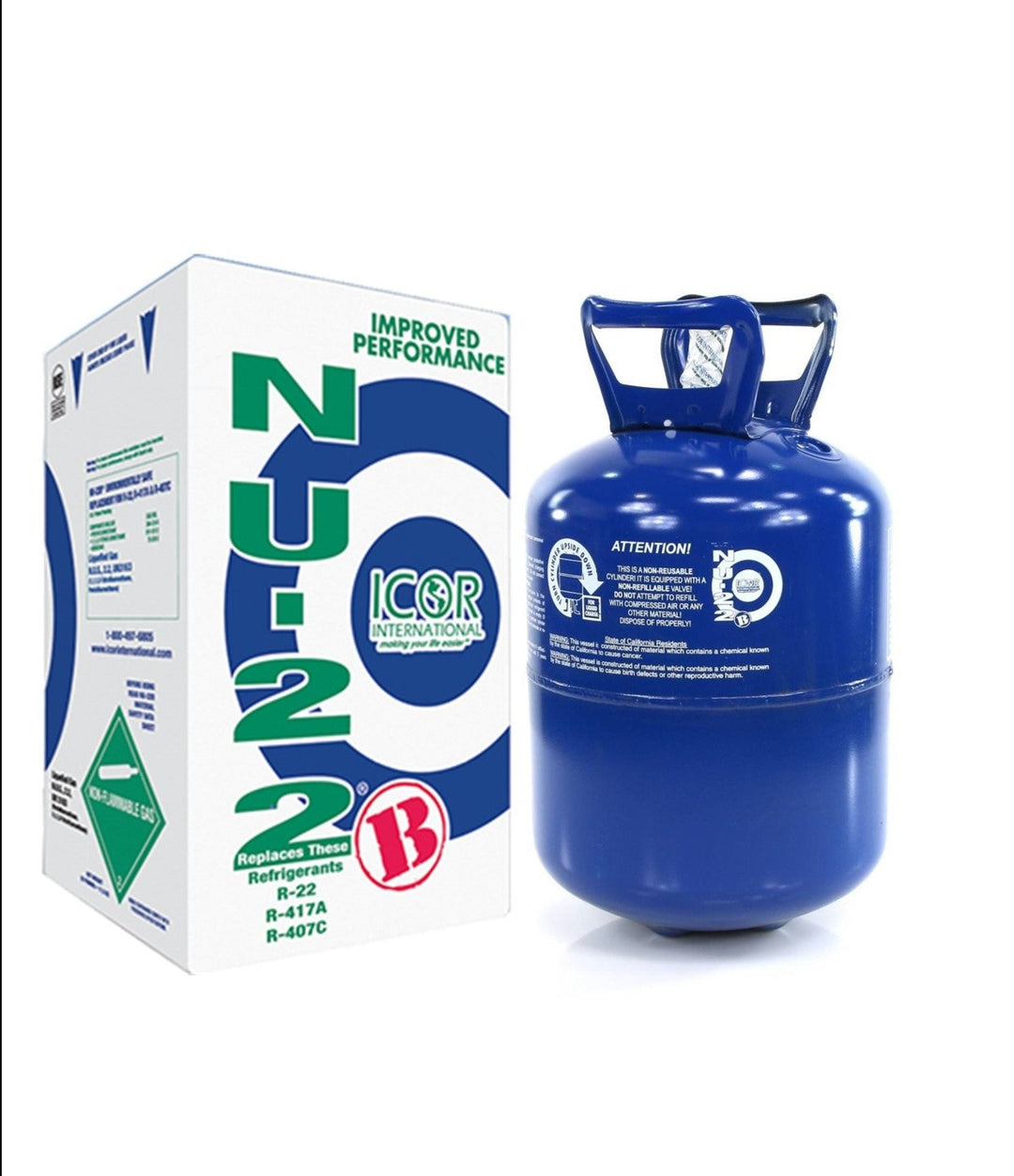 Refrigerant 410a 25 Pound Cylinder Chemours (Brand will vary