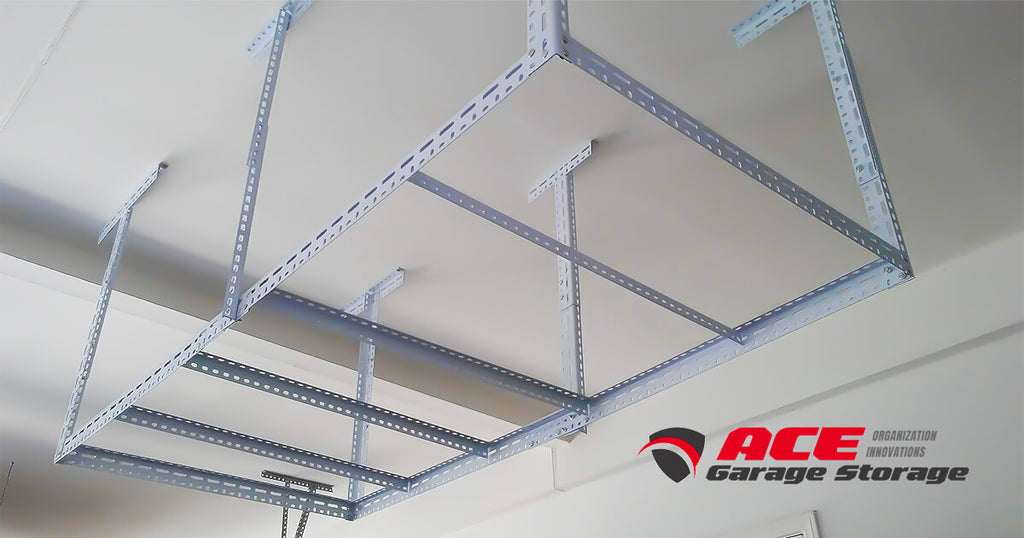 4x8 Overhead Garage Storage Ceiling Rack