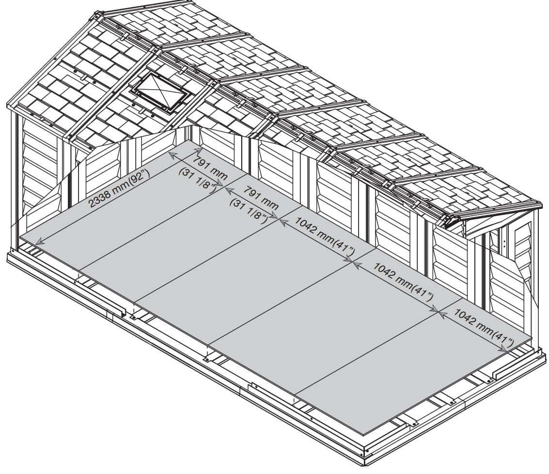 Plywood Floor dimensions - 40216
