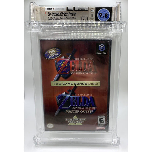 The Legend of Zelda Ocarina of Time Master Quest (New and Sealed) Gamecube