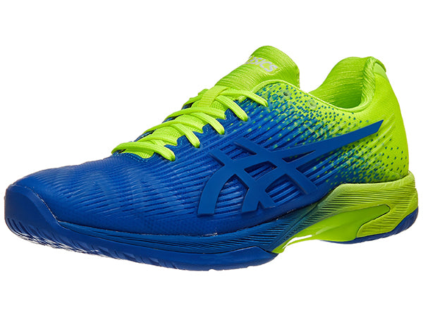 asics blue and yellow