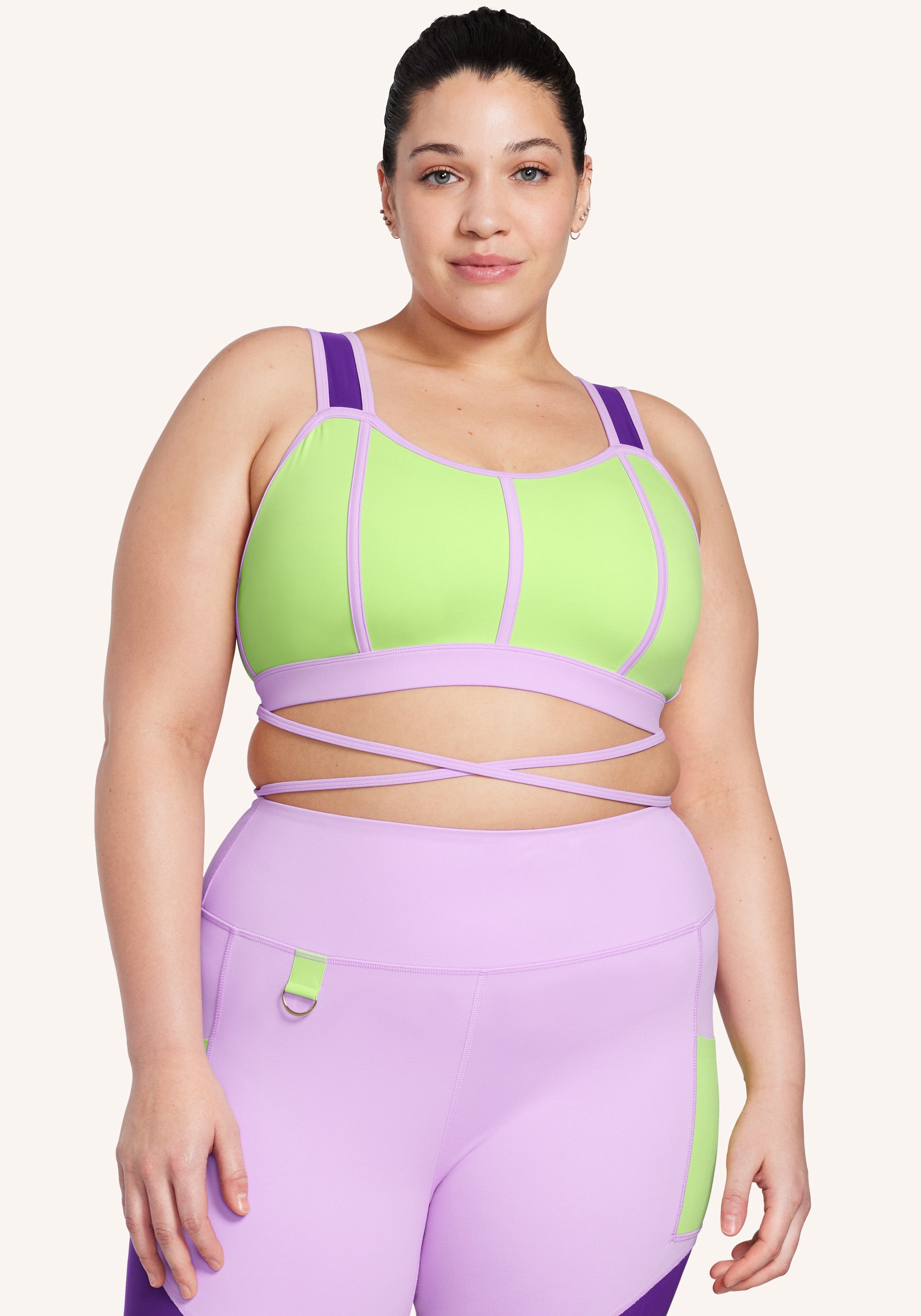 Peloton workout bra. Purple. Size medium.